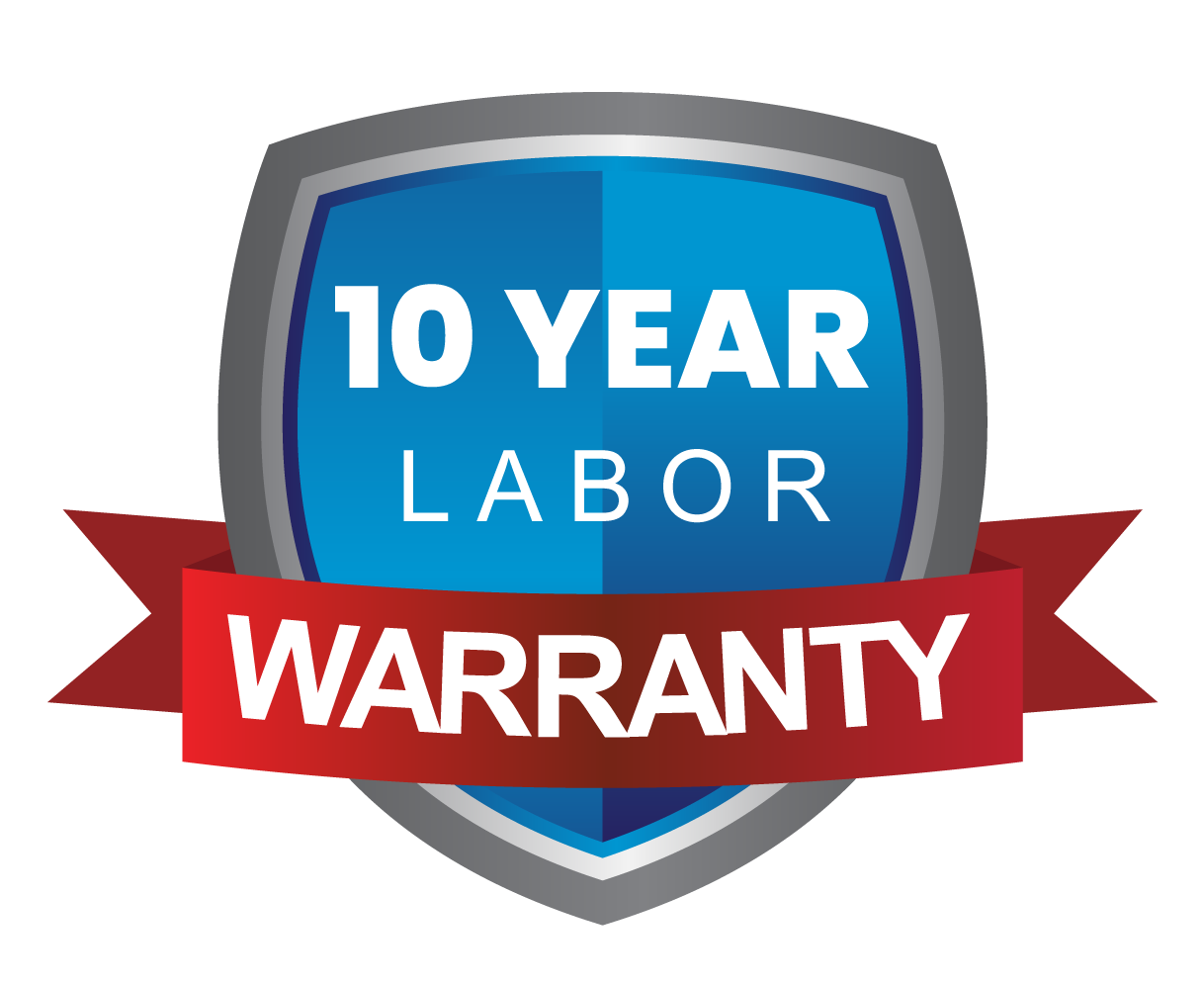 10-Year Labor Warranty - Condenser/Coil Bundle