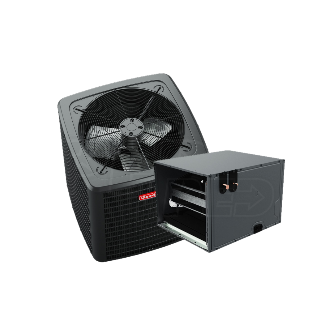 Goodman - 5-Ton - 14.3 SEER2 - Single-Stage - Condenser and Horizontal Coil Bundle