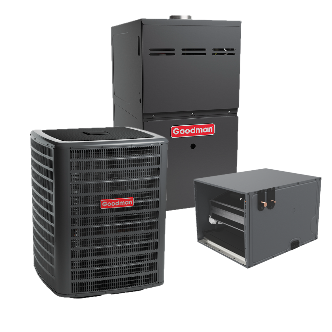 Goodman - 15.2 SEER2 - 3 Ton - Gas System - Horizontal