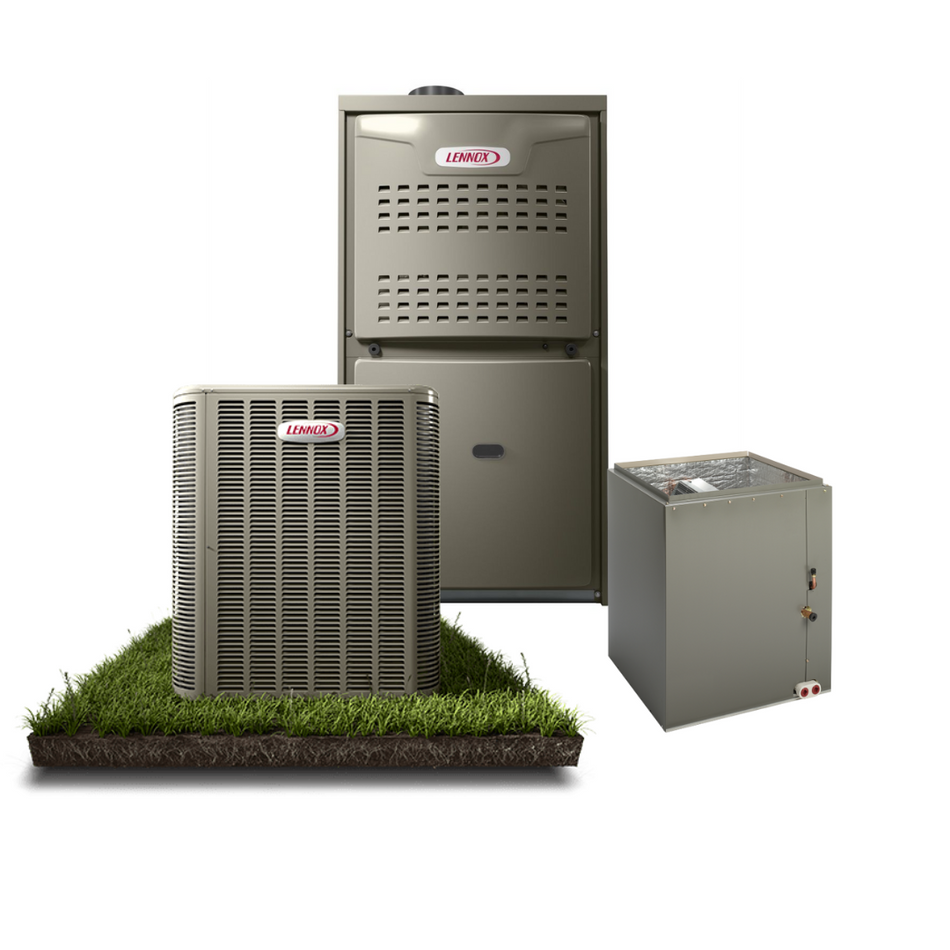 Lennox - 14.3 SEER2 - 2 -Ton - Single-Stage Gas System with Variable Speed 80% Furnace - Horizontal