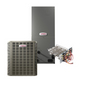 Lennox - 14.3 SEER2 - 1.5-Ton - Single-Stage Heat Pump System with CBK45UHPT-018 Air Handler