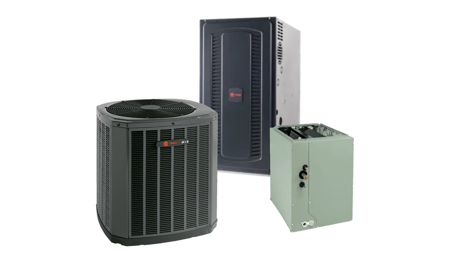 Trane - 14.3 SEER2 - 4-Ton - Single-Stage Gas System with 80% Furnace