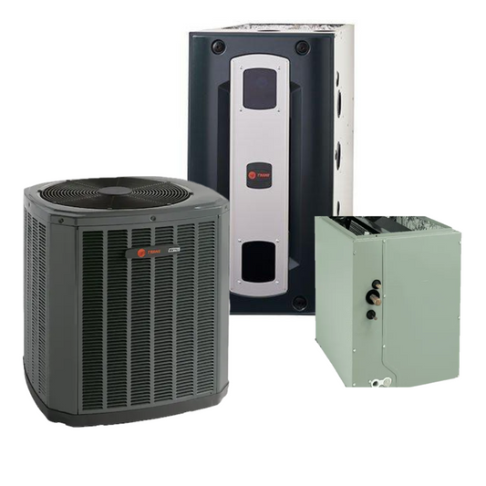 Trane - 15.2 SEER2 - 5 Ton - Gas System with 96% Variable Speed Furnace
