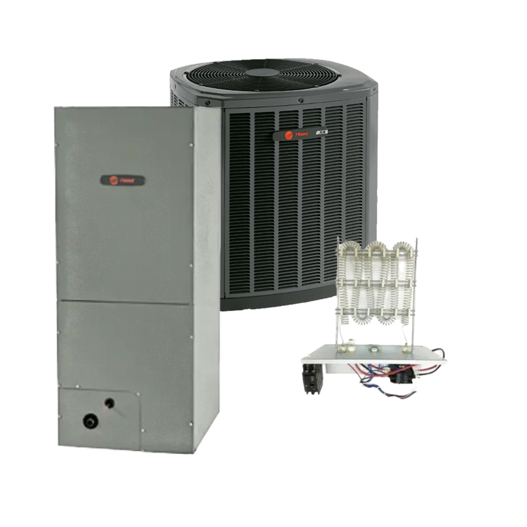 Trane - 15.2 SEER2 - 3.5-Ton - Single-Stage Heat Pump System with 24K-42K Air Handler